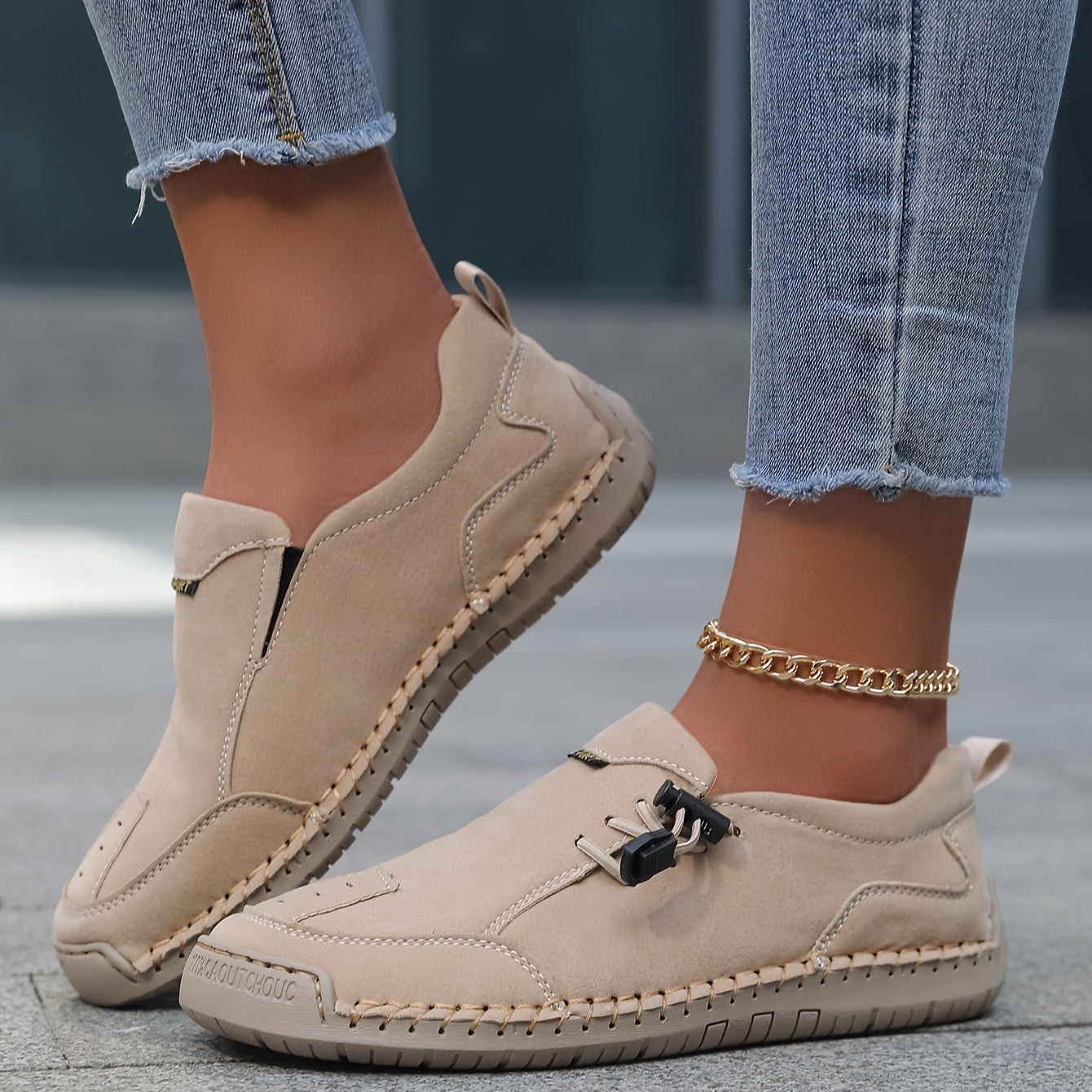 Jade | Zapatilla Slip-On de Confort con Plantilla Ergonómica