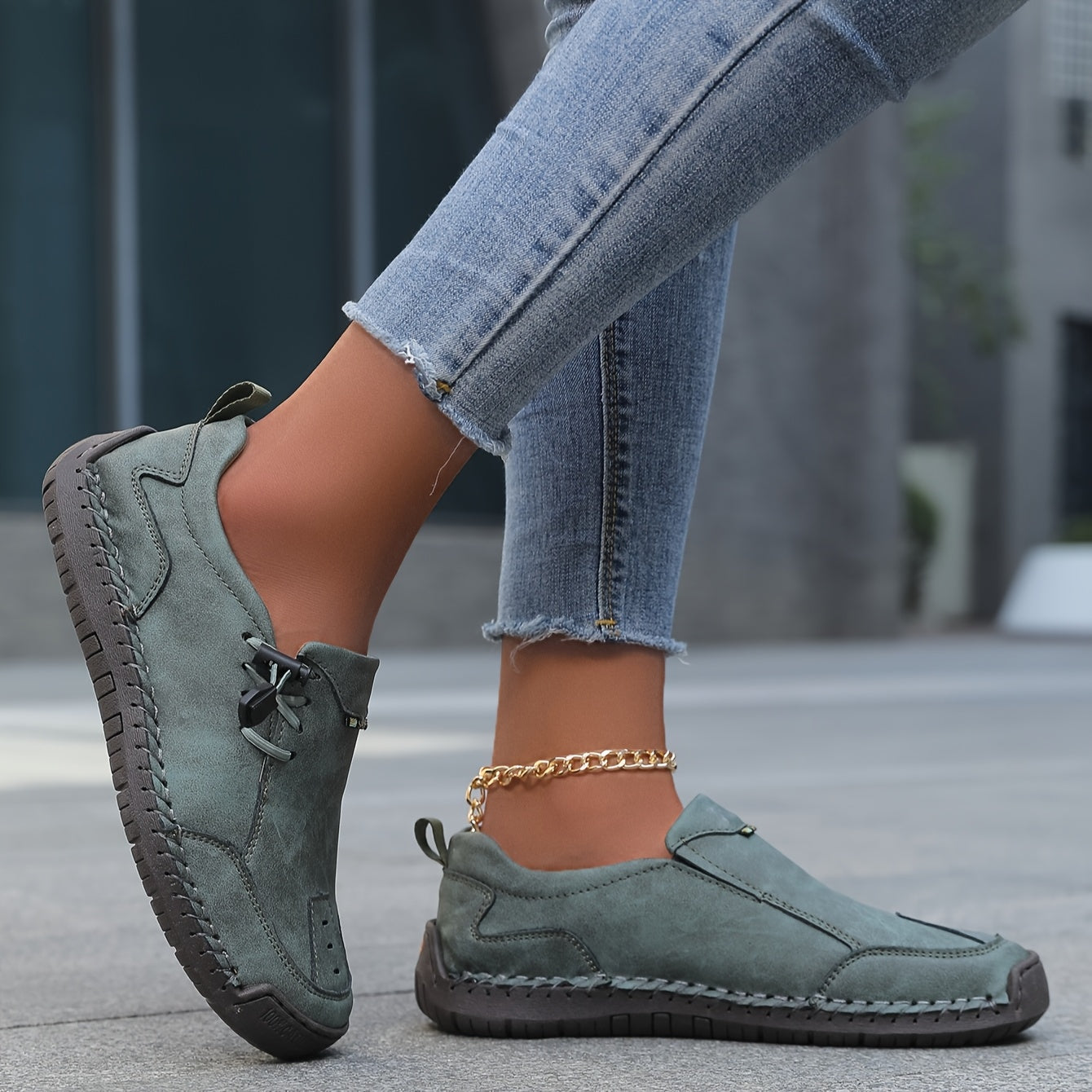 Jade | Zapatilla Slip-On de Confort con Plantilla Ergonómica