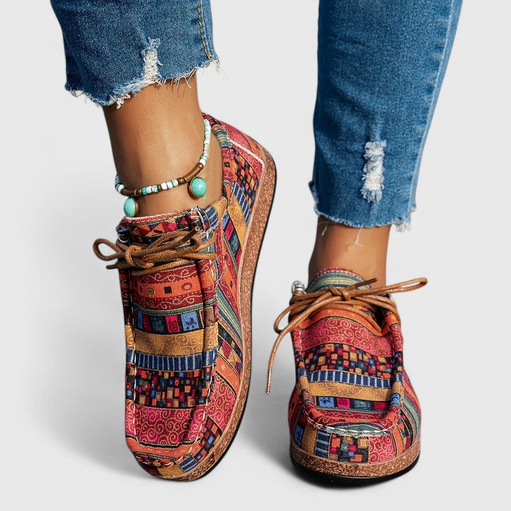 Zara | Boho Sneaker voor Dames Kleurrijk & Comfortabel