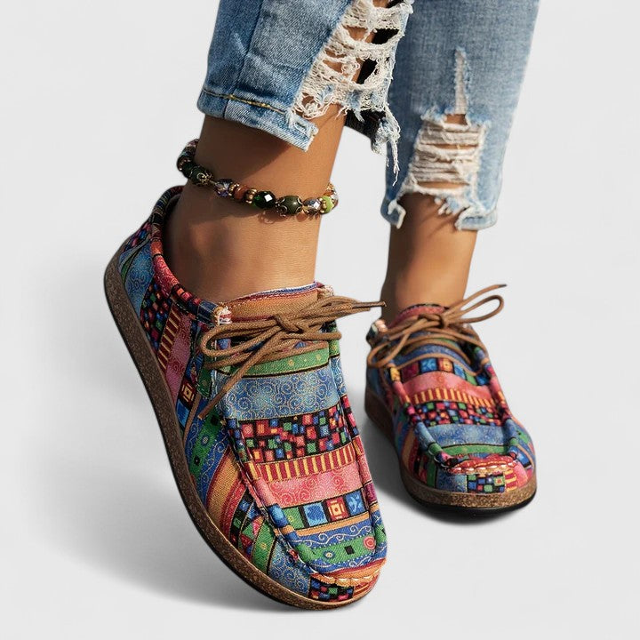Zara | Boho Sneaker voor Dames Kleurrijk & Comfortabel