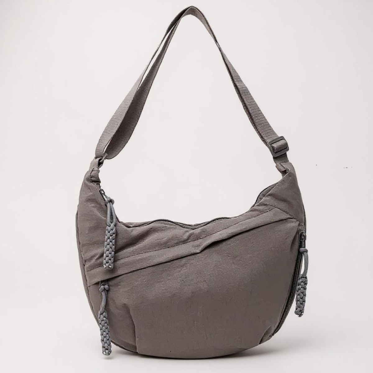 Chiara | Bolso Bandolera Acolchado Gris