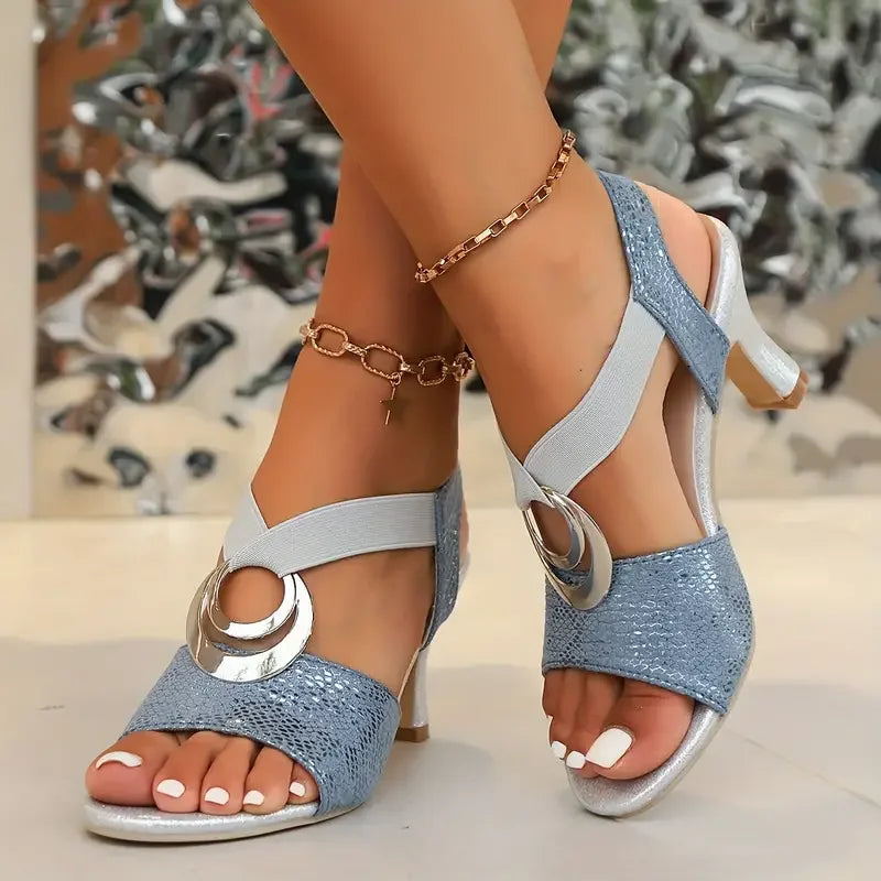 Ayindra - Orthopedische Hoge Hak Sandalen voor Comfort en Stijl