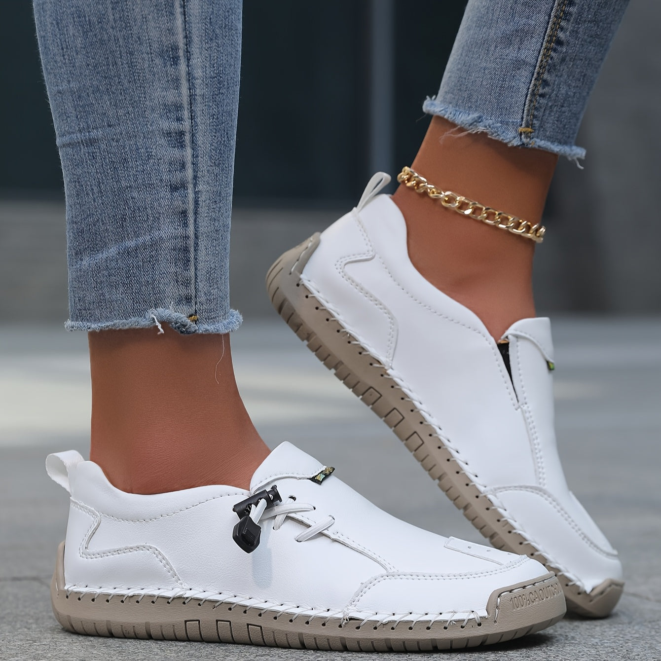 Jade | Zapatilla Slip-On de Confort con Plantilla Ergonómica
