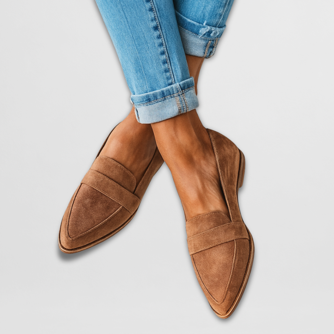 Nadia™ | Suede Slip-On Shoes