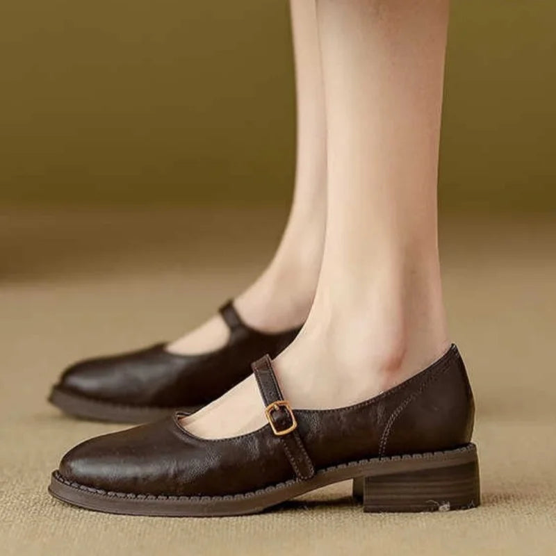 Timeless Mary Jane Comfort Shoes by Van Leer