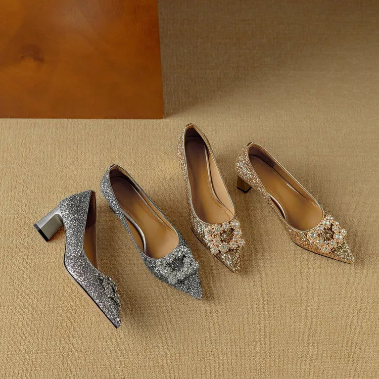 Glittering Gloria High Heels