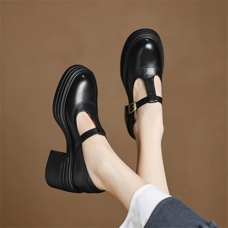 Elvana Bold Chunky Heels