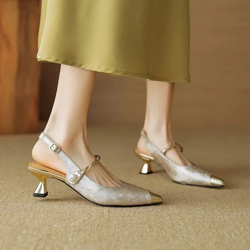 Elegant Molette Heels