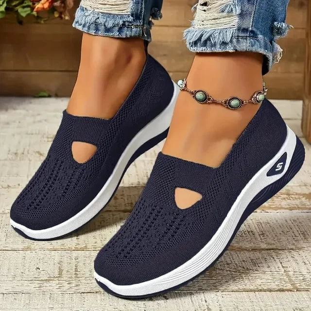 Valena | Zapatilla Slip-On de Confort con Parte Superior Transpirable