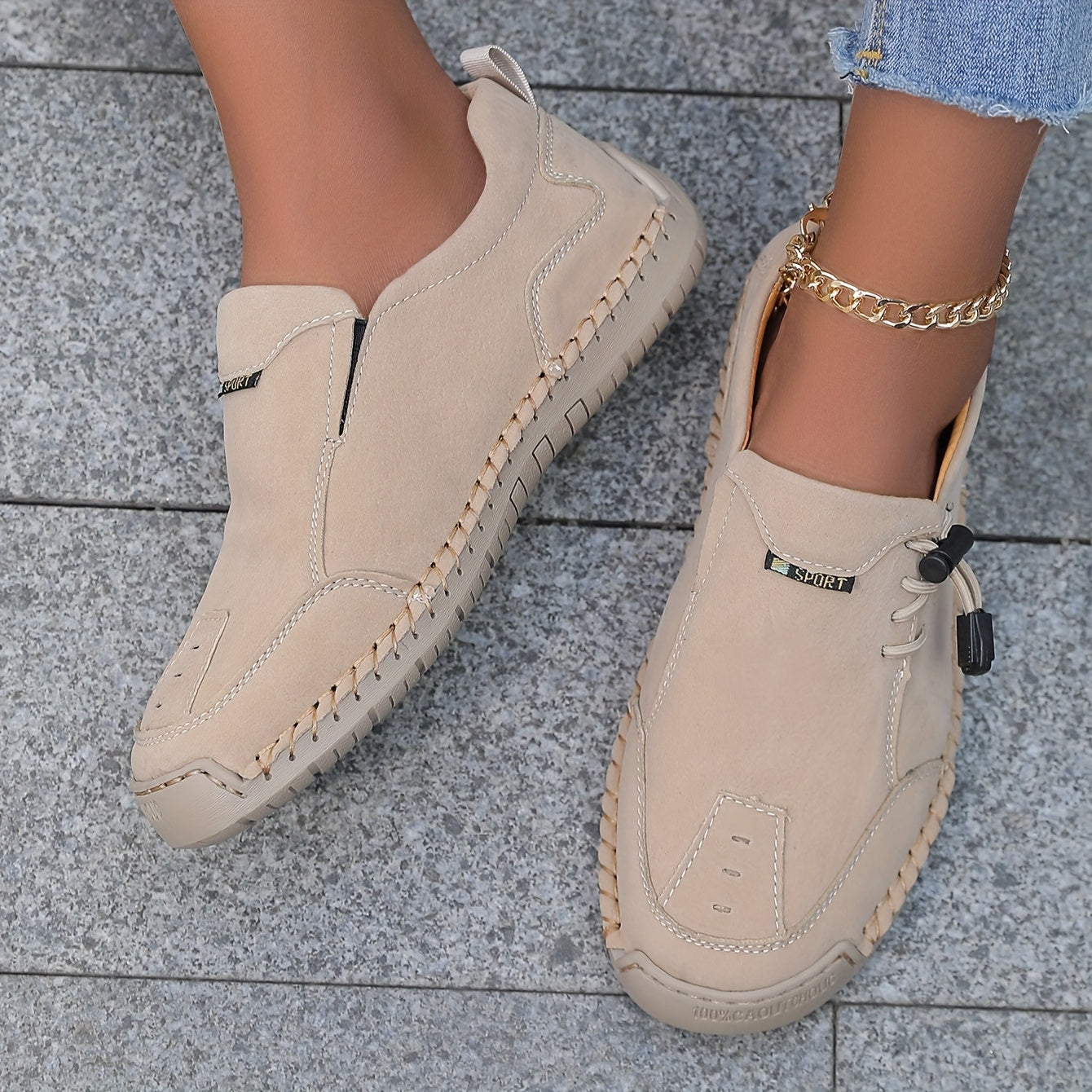 Jade | Zapatilla Slip-On de Confort con Plantilla Ergonómica