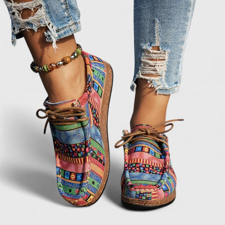 Zara | Boho Sneaker voor Dames Kleurrijk & Comfortabel
