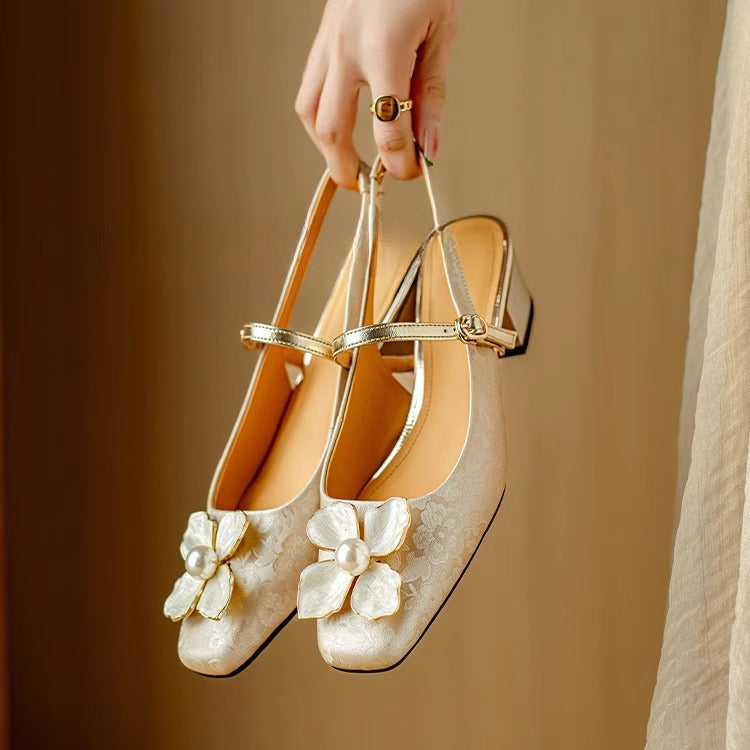 Genuine Slingback Heels