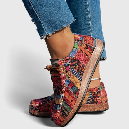 Zara | Boho Sneaker voor Dames Kleurrijk & Comfortabel