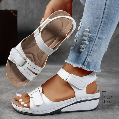 Célima | Sandalias de Confort con Tiras Ajustables y Cuña