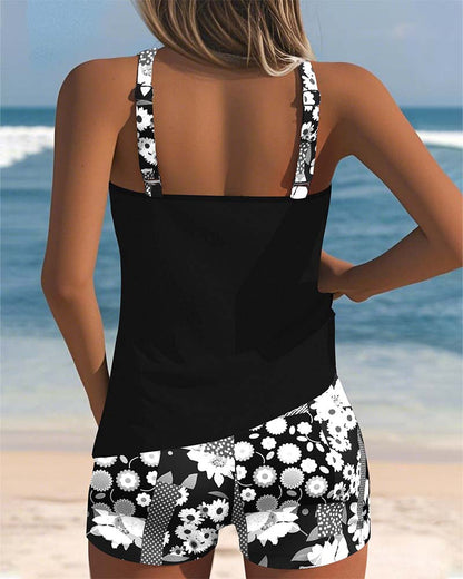 Vera | Tankini Suelto con Short Floral