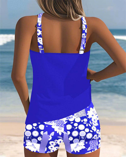 Vera | Tankini Suelto con Short Floral