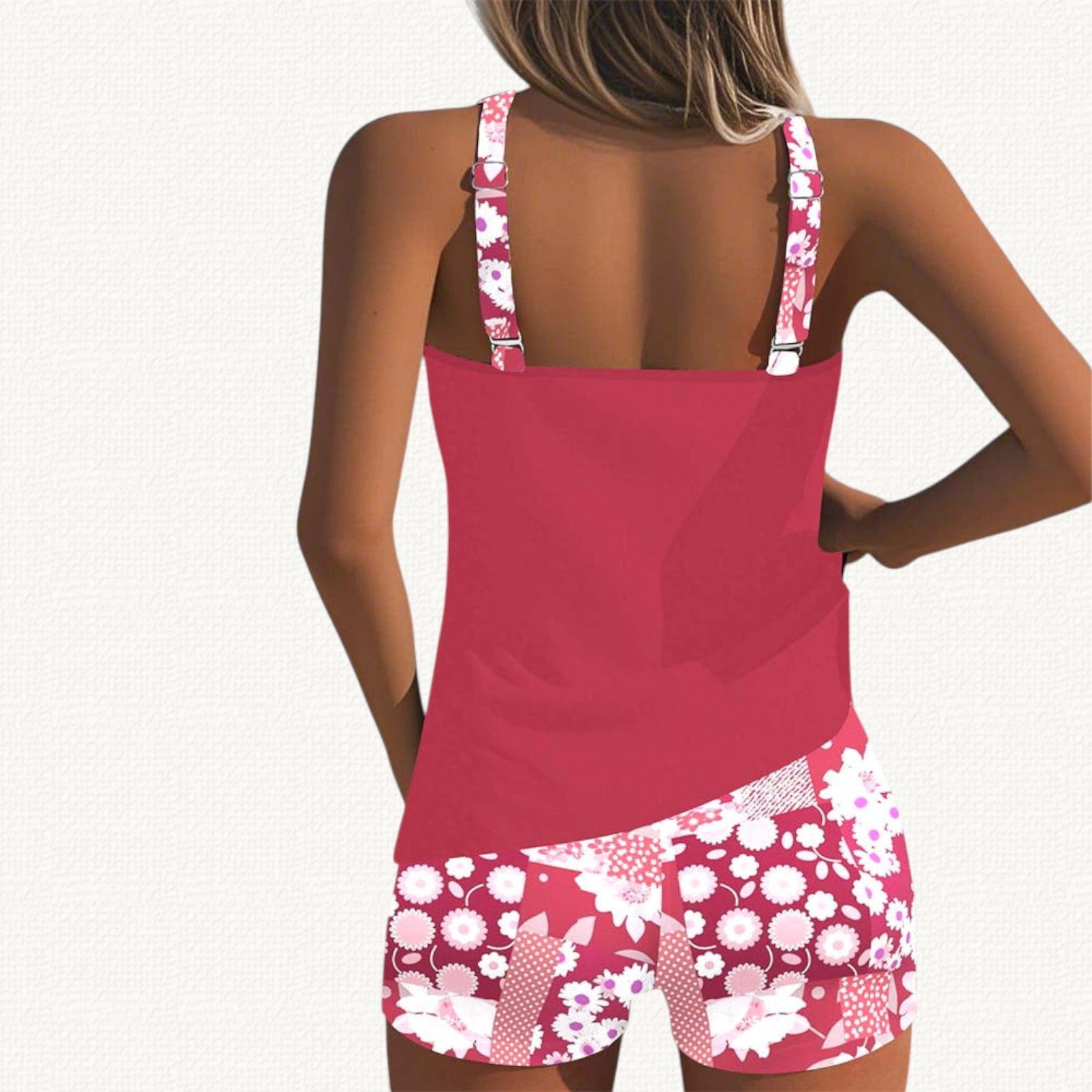 Vera | Tankini Suelto con Short Floral