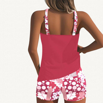 Vera | Tankini Suelto con Short Floral