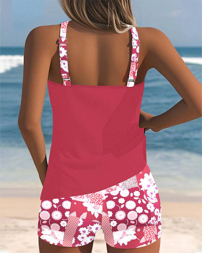 Vera | Tankini Suelto con Short Floral
