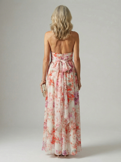 Elyon | Vestido Maxi Fluido con Estampado Floral