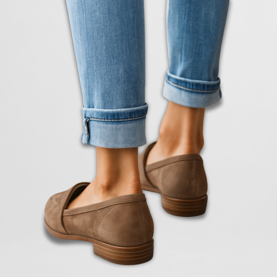 Nadia™ | Suede Slip-On Shoes