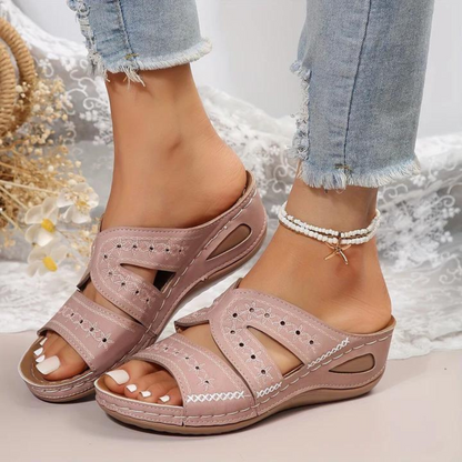 Nadia | Dames Orthopedische Sleehak Slipper