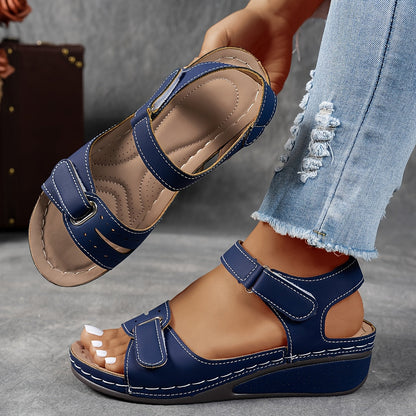 Célima | Sandalias de Confort con Tiras Ajustables y Cuña