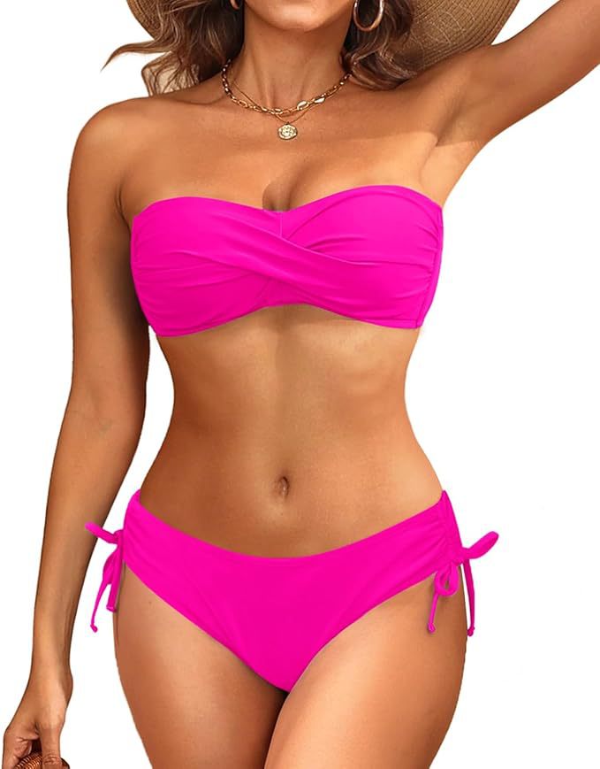 Fiesta | Bikini Bandeau con Estampado Multicolor