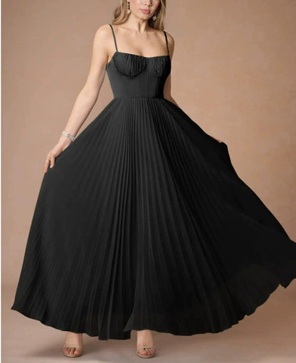 Avondjurk Nieuwe jurk Sexy strapless rugloos lange jurk Mouwloos Diep V Slim-fit bruidsmeisjesjurk voor vrouwen