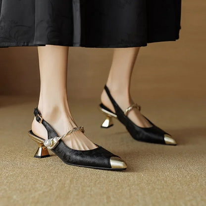 Elegant Molette Heels