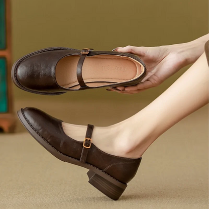 Timeless Mary Jane Comfort Shoes by Van Leer