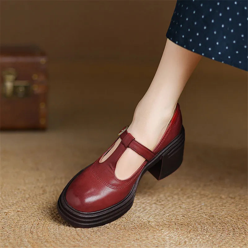 Elvana Bold Chunky Heels
