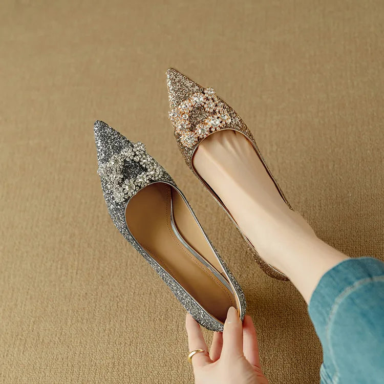 Glittering Gloria High Heels
