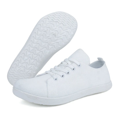 Brede teen blote voeten schoenen heren dames minimalistische wandelschoenen |   Zero Drop-zool |   Ademend gaas
