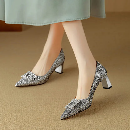 Glittering Gloria High Heels