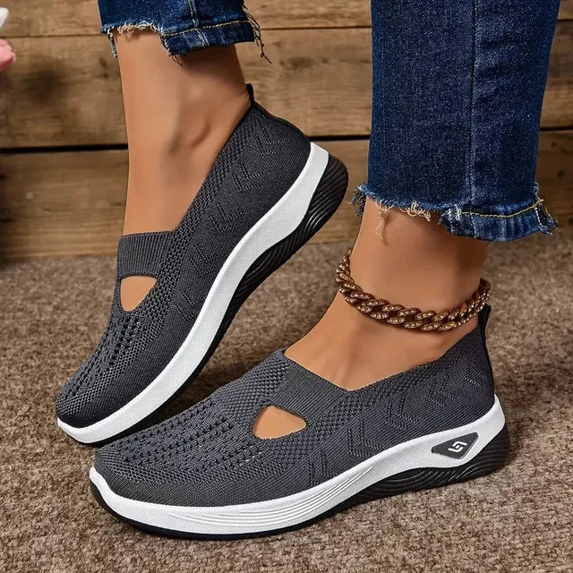 Valena | Zapatilla Slip-On de Confort con Parte Superior Transpirable