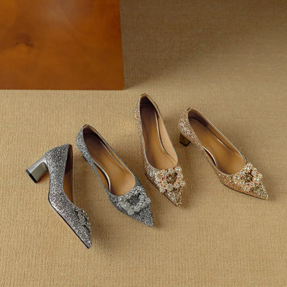 Glittering Gloria High Heels