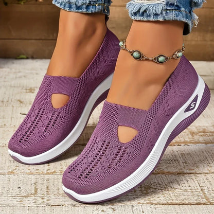 Valena | Zapatilla Slip-On de Confort con Parte Superior Transpirable