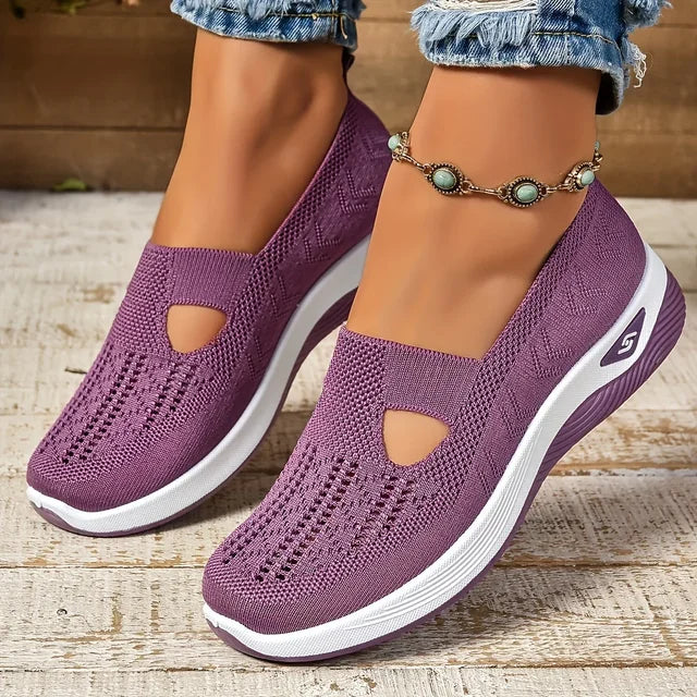 Valena | Zapatilla Slip-On de Confort con Parte Superior Transpirable