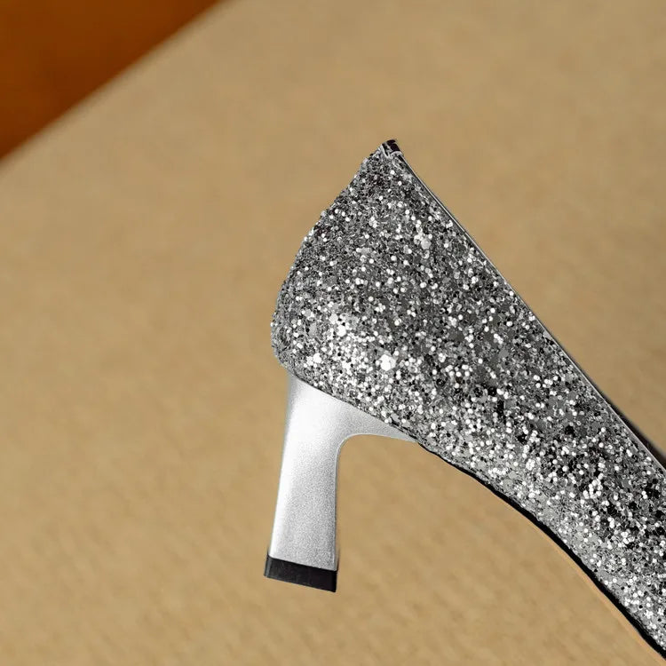 Glittering Gloria High Heels