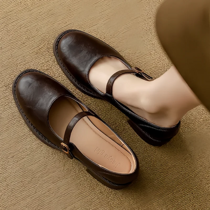 Timeless Mary Jane Comfort Shoes by Van Leer
