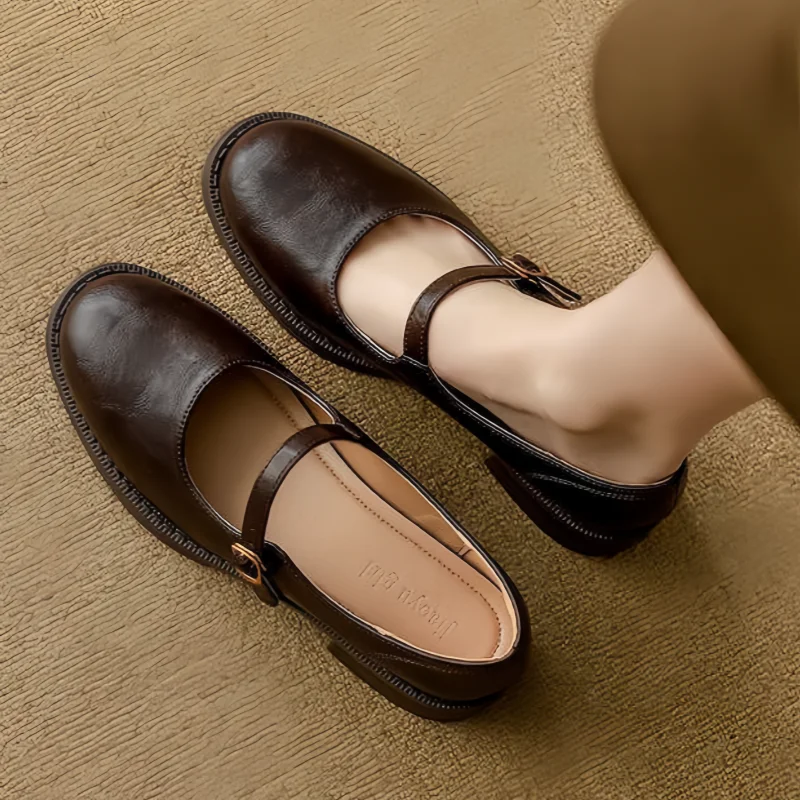 Timeless Mary Jane Comfort Shoes by Van Leer