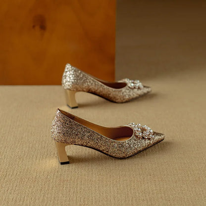 Glittering Gloria High Heels