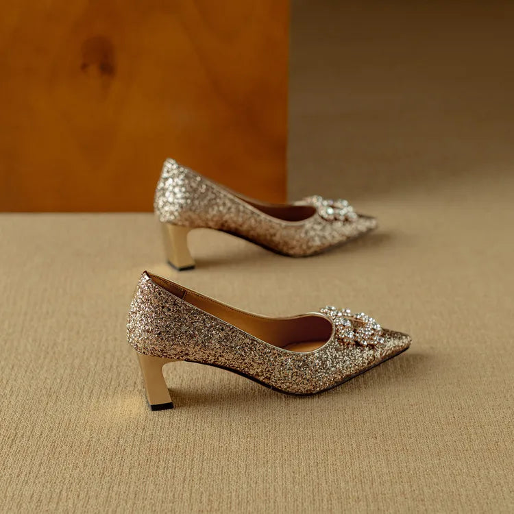 Glittering Gloria High Heels