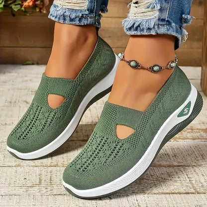 Valena | Zapatilla Slip-On de Confort con Parte Superior Transpirable