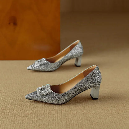 Glittering Gloria High Heels