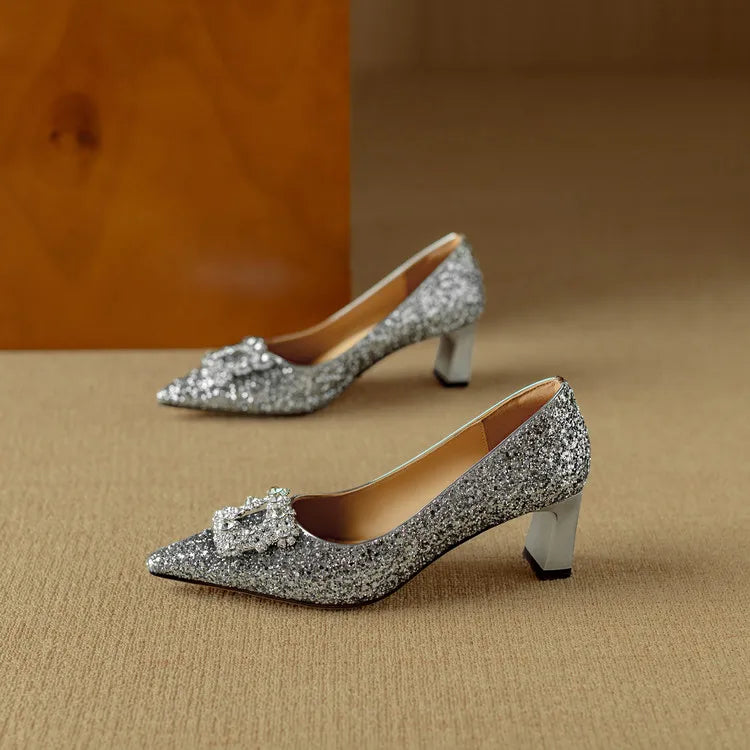 Glittering Gloria High Heels