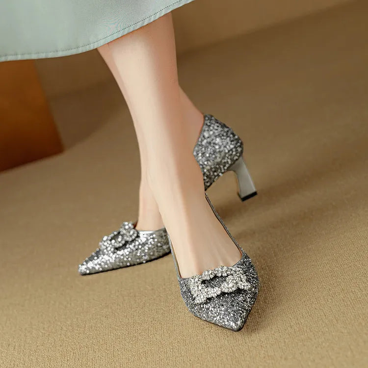 Glittering Gloria High Heels