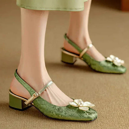 Genuine Slingback Heels