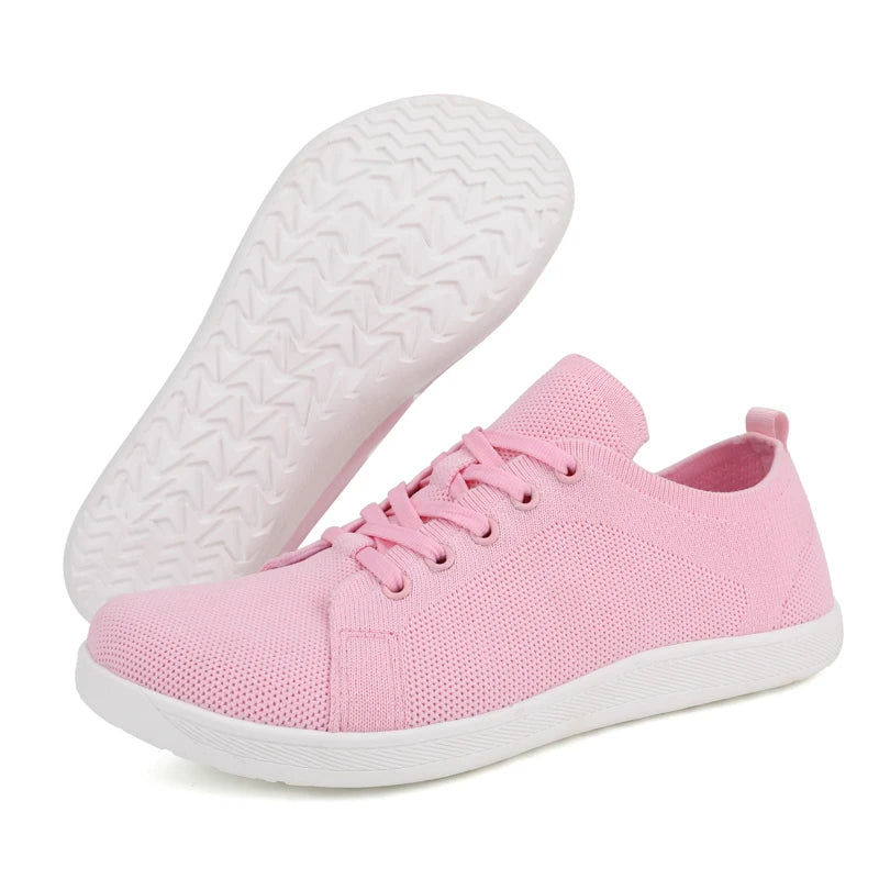 Brede teen blote voeten schoenen heren dames minimalistische wandelschoenen |   Zero Drop-zool |   Ademend gaas